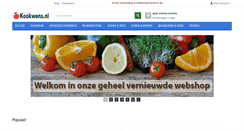 Desktop Screenshot of kookwens.nl